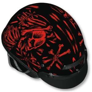   Visor (9 Designs)   Frontiercycle (Free U.S. Shipping) (M, RED BONZ