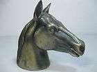 VINTAGE HEAVY HORSE SHAPED BOTTLE OPENER AND LIGHTER HOLDER