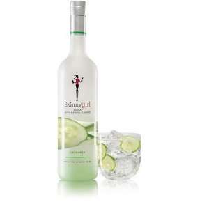  Skinny Girl Vodka Cucumber 750ML Grocery & Gourmet Food