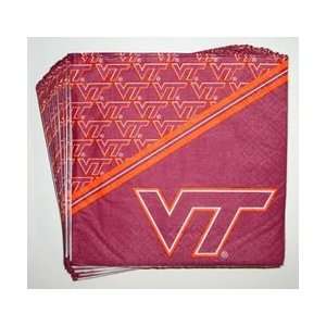  Virginia Tech Cocktail Napkins