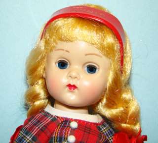   Vogue ML Ginny Doll Red Gray Plaid Outfit BKW Matches Jill  