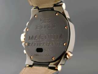 Buti Magnum Rattrapante Black PVD Titanium, Rose Gold accents 47mm $ 