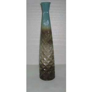  VINTAGE AQUA 18RD TOWER VASE: Home & Kitchen