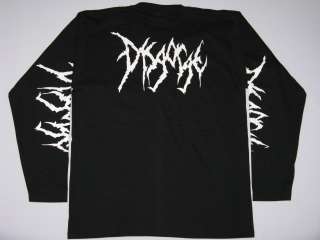 DISGORGE Cranial Death Metal Long Sleeve T Shirt Size L  