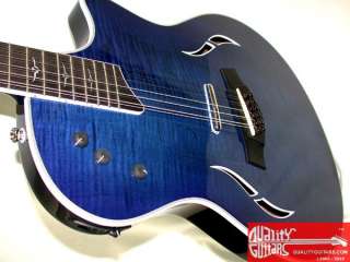 Taylor 2007 T5 12 String Hybrid Electric Guitar   Blue Edgeburst T5C1 
