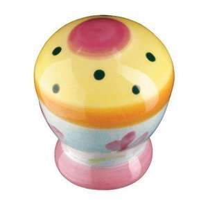  Siro Designs 81 112 Botanico Ceramic Knob, PINK CTR