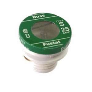 25BC 25 Amp Type S Time Delay Dual Element Plug Fuse Rejection 