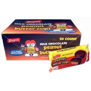 Boyer Milk Chocolate Peanut Butter Cups:  Grocery & Gourmet 