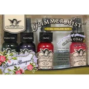 Tattered Angels Glimmer Mist (1 oz) Color Kit Garden Bouquet By The 