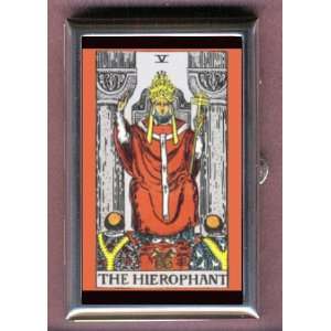  THE HIEROPHANT TAROT CARD Coin, Mint or Pill Box Made in 