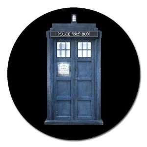  Doctor Who Tardis 5 Round Magnet 