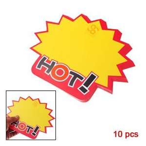   PCS Big Sales Advertising Paper Price Sign POP Cards