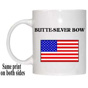    US Flag   Butte Silver Bow, Montana (MT) Mug 