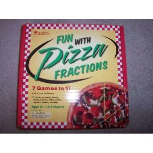  Fun with Pizza Fractions Toys & Games