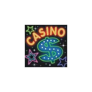  Casino Luncheon Napkins Toys & Games