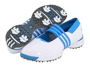 Adidas Womens Driver Lucy Golf Shoes   Blue/White 7.5  