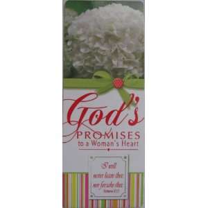    Gods Promises to a Womans Heart Bookmark: Everything Else