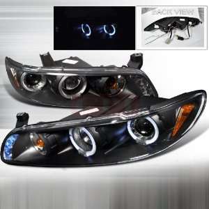 Pontiac Grand Prix   Black 1Pc Projector Headlight & Corner Lights 