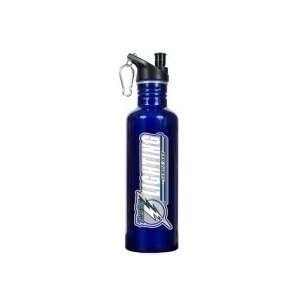 Tampa Bay Lightning 26oz Blue Stainless Steel Water Bottle with Pop Up 