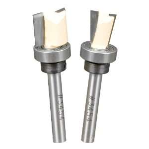 Peachtree 2 PC REPLACEMENT ROUTER BIT SET FOR STANDARD JIG 