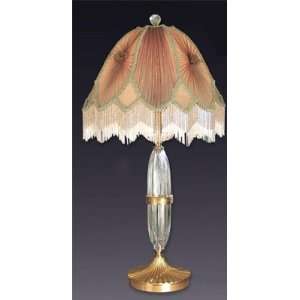  Crystalino Collection Fringed Shade Table Lamps: Home 