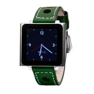     Green Leather (iPod nano watch band)  Players & Accessories