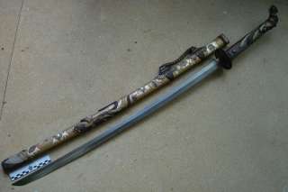   Imperial Japanese Samurai Katana Tachi Sword Sharp Blade Phenix Hilt