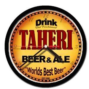  TAHERI beer and ale cerveza wall clock: Everything Else