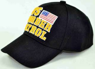 WHOLESALE NEW U.S. BORDER PATROL CAP HAT BLACK  