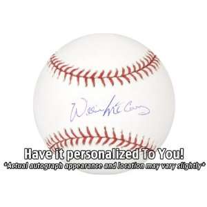  Willie McCovey Personalized Autographed Baseball Sports 