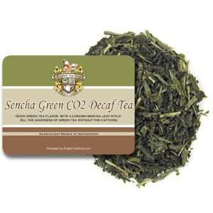 Sencha Green CO2 Decaffeinated Tea   Loose Leaf   4oz:  