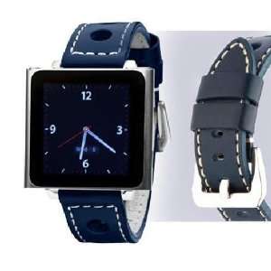     Blue Leather (iPod nano watch band)  Players & Accessories