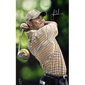 Tiger Woods Autographed Miscellaneous Item  Sports 