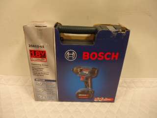 BOSCH 25610 01 LITHIUM ION IMPACT IMPACTOR DRIVER CHARGER BATTERIES 