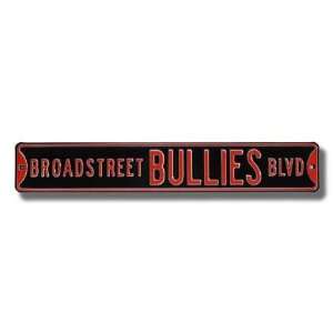  Steel Street Sign BROADSTREET BULLIES BLVD Sports 