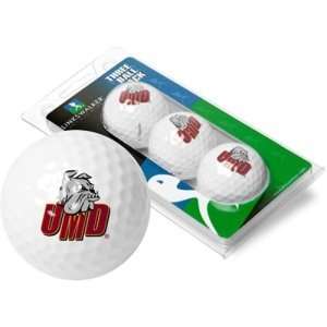   Duluth Bulldogs NCAA 3 Golf Ball Sleeve Pack