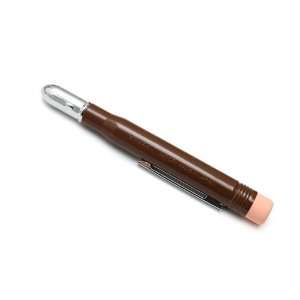  Midori Brass Bullet Pencil Holder   Brown