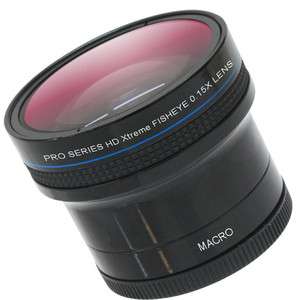 Pro HD 0.15x Xtreme Fisheye Lens for Canon Powershot SX40 HS  
