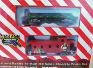 BACHMANN Dreamworks SHREK Holiday Special HO Scale Electric Train Set 