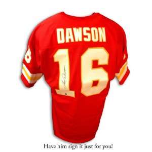 Len Dawson Kansas City Chiefs Personalized Autographed Custom Jersey 