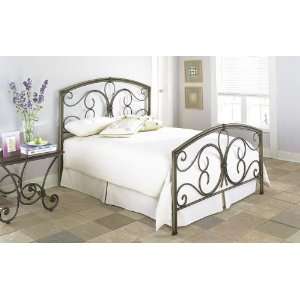  Symphony Aged Bronze Finish Full Size Iron Metal Bed: Home 