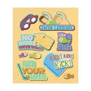   Company Sticker Medley Swimming Lessons; 6 Items/Order
