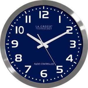  16 Atomic Wall Clock Color Blue