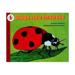 Book, Bugs Are Insects, (Anne Rockwell, Illustrated by Steve Jenkins 