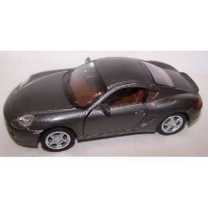   34 Scale Diecast Porsche Cayman S in Color Grey: Toys & Games