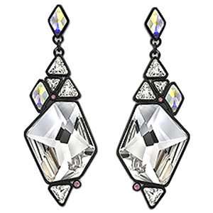  Swarovski Crystal Rocket Earrings Jewelry