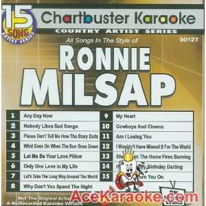    Chartbuster Artist CDG CB90127   Ronnie Milsap Musical Instruments