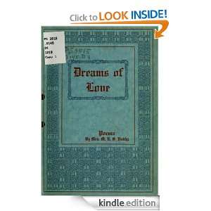 Dreams of love, poems (1919) Minna Roth Samuels, Mrs Hobby  