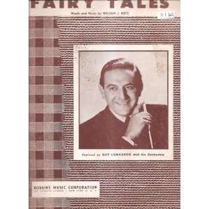  Sheet Music Fairy Tales Guy Lombardo 30 