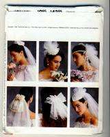 m6904 Bridal Veils & Headpieces pattern 9 styles   